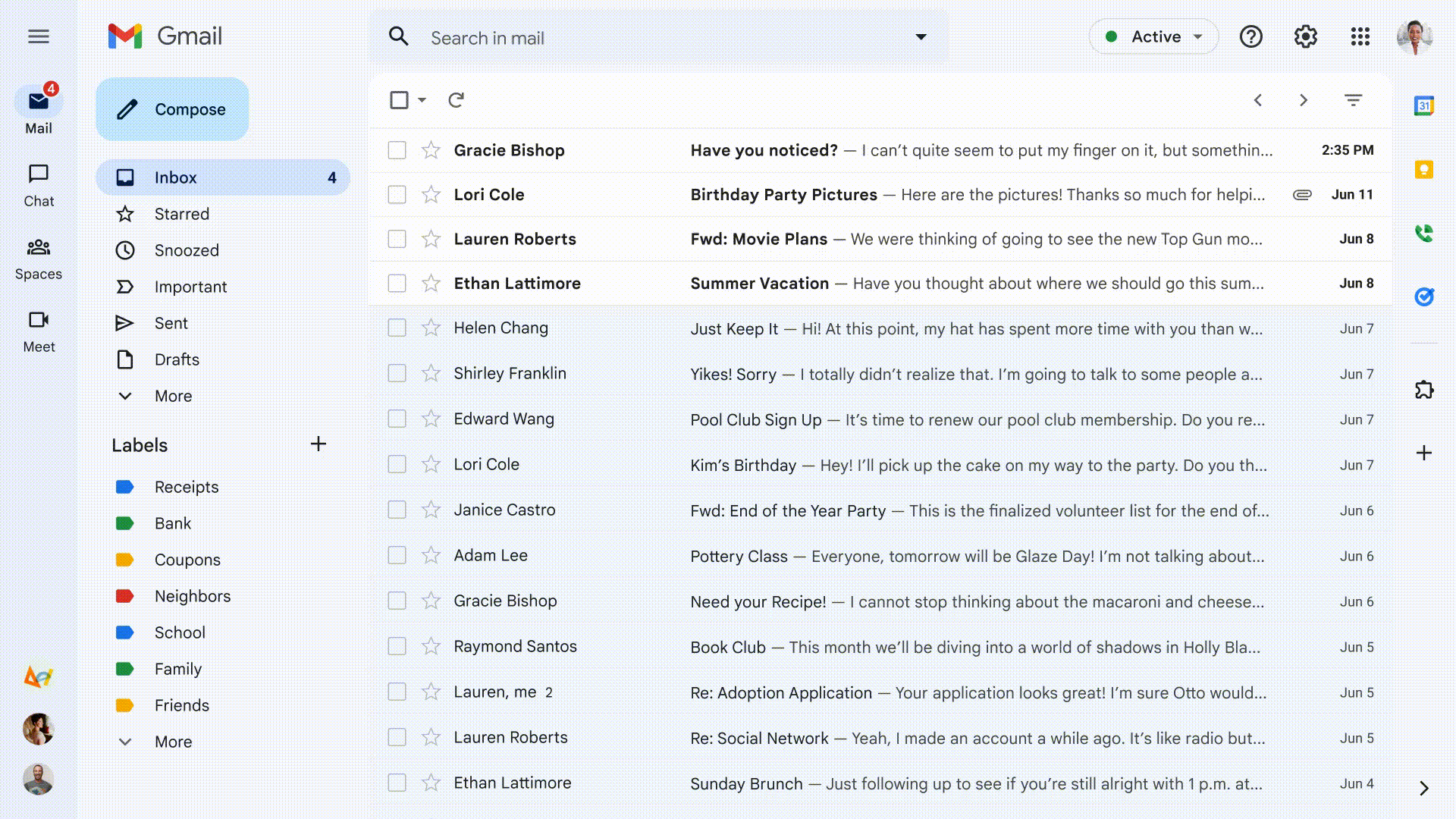 ลากอีเมลไปยังป้ายกำกับต่างๆ ได้ง่ายดาย ไม่ต้องคลิกซ้ำไปซ้ำมา เพิ่มประสิทธิภาพในการจัดการอีเมล ตอบกลับ หรือลบอีเมลได้รวดเร็ว ประหยัดเวลาไปได้เยอะ